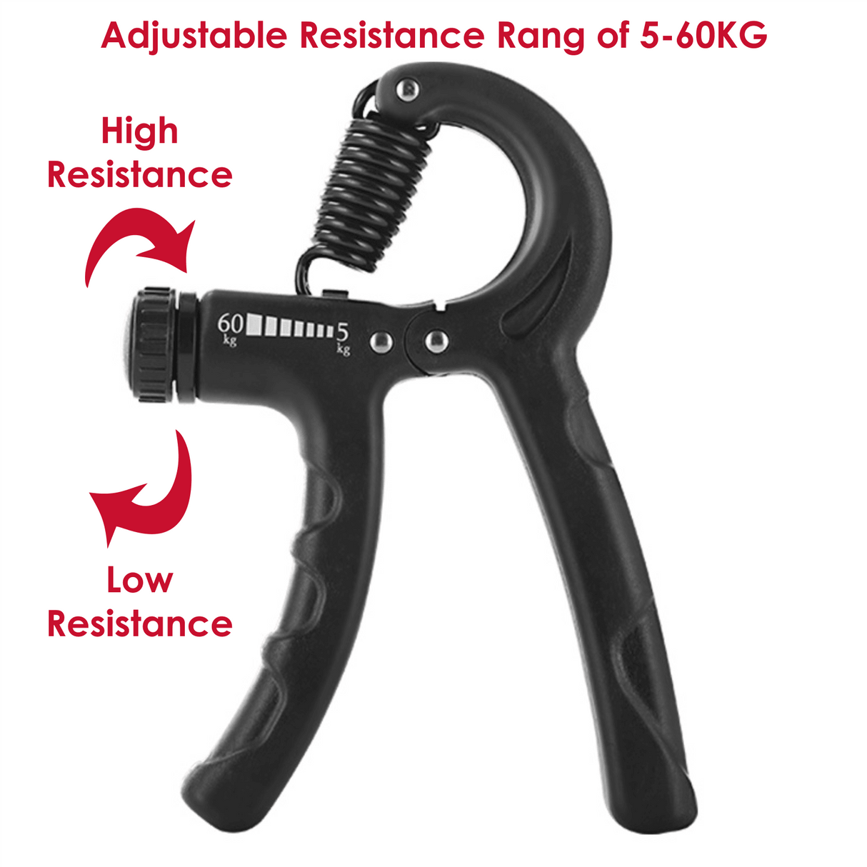 Hand Grip Strengthener set of 6Pcs - FK Sports