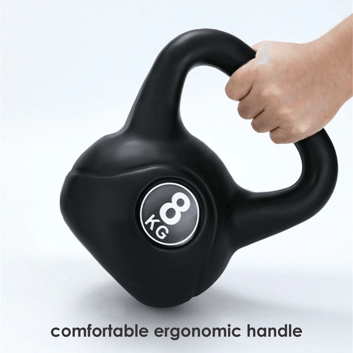 8Kg Kettlebell Set comfortable grip