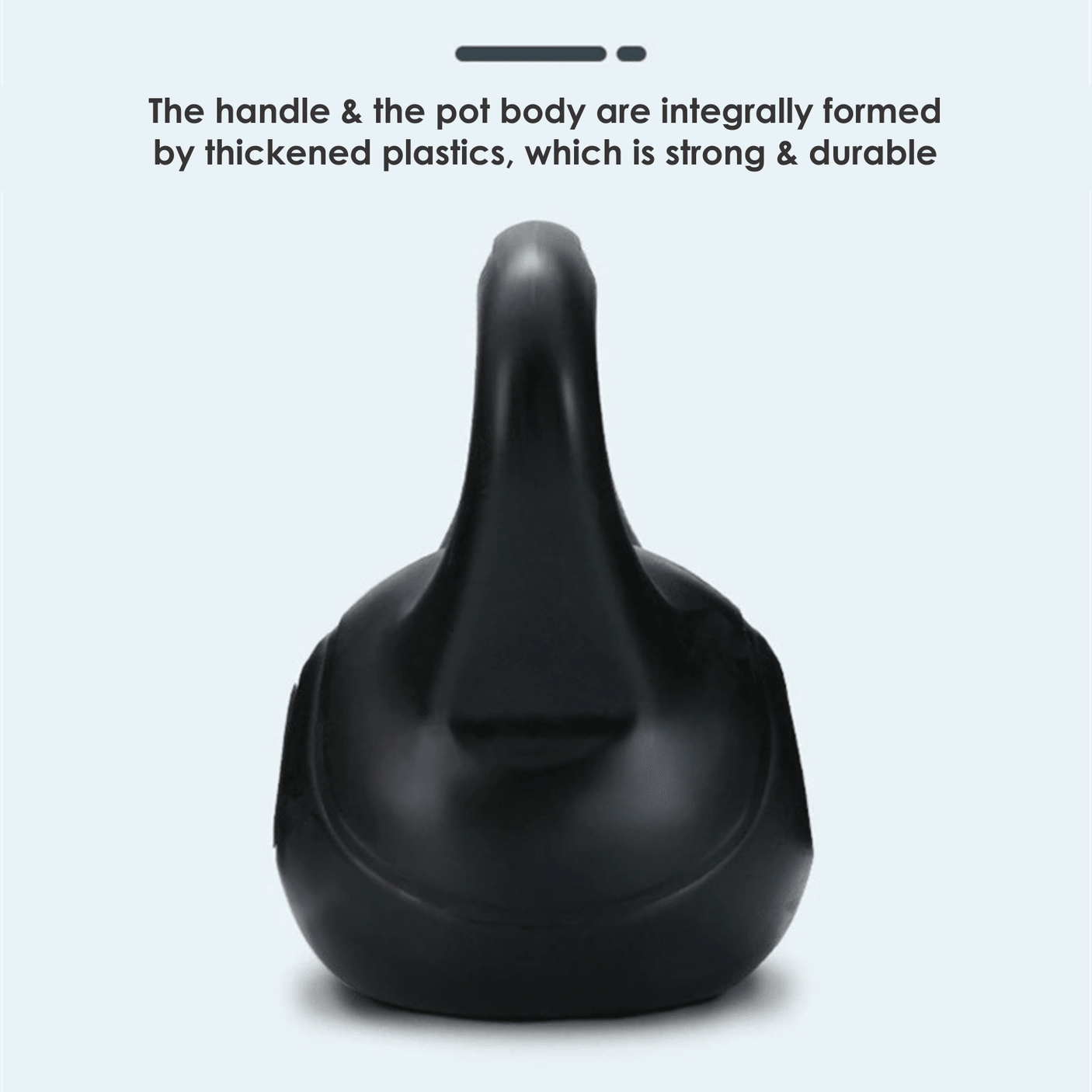 Buy 6KG Vinyl Kettlebell – Cast Core Non-Slip Strength Weight | FK Sports