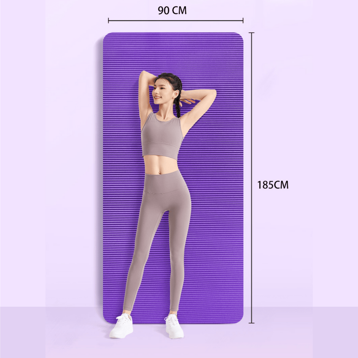 Yoga Mat 15mm NBR - FK Sports