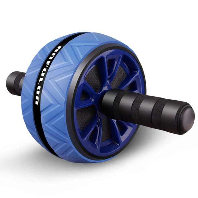 Blue Pro Abs Roller Exercise Wheel - FK Sports