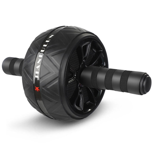Black Pro Abs Roller Exercise Wheel - FK Sports