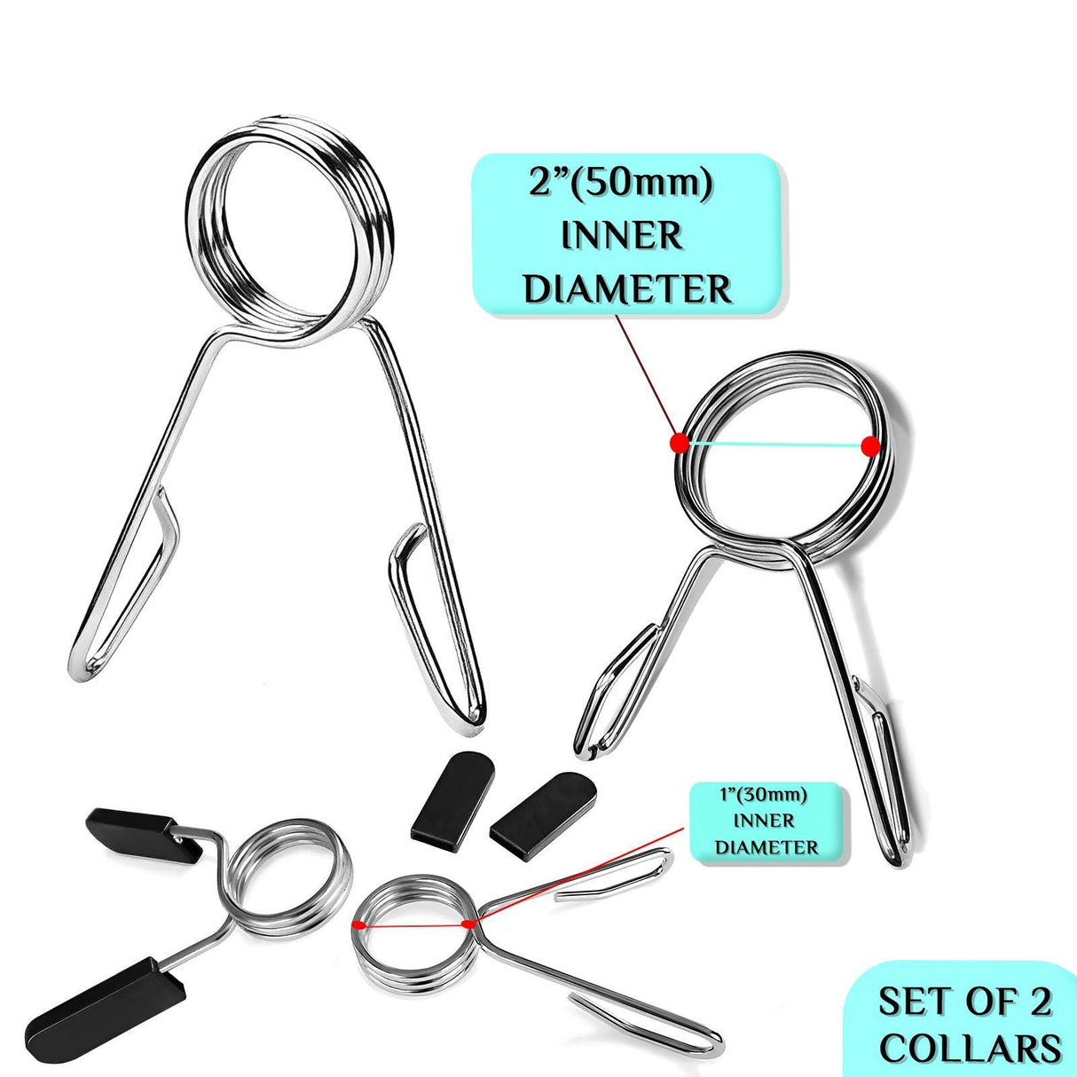 Barbell Spring Clamp Collars