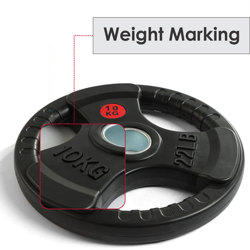 weight marking Barbell Weight Plates