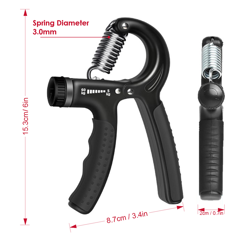 Hand Grip Strengthener with spring - FK Sports