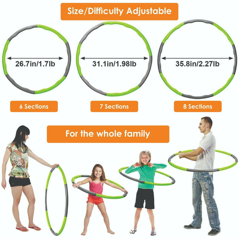 COLLAPSIBLE HULA HOOP - FK Sports