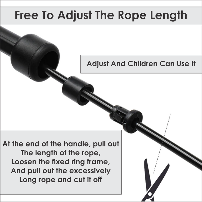 Adjustable Skipping Rope Jump Rope - FK Sports