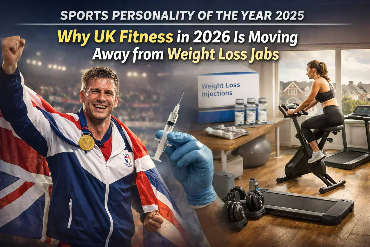 Sports Personality of the Year 2025 inspiring UK fitness in 2026 with home workouts instead of weight loss jabs