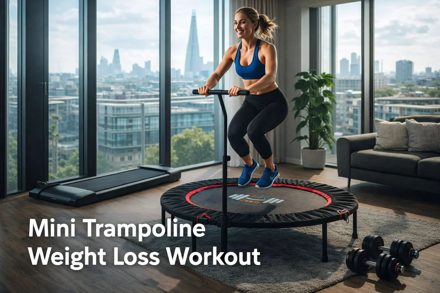 mini trampoline workout for weight loss at home UK