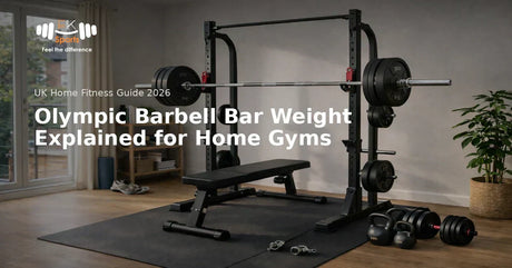 Olympic barbell bar weight explained for UK home gyms
