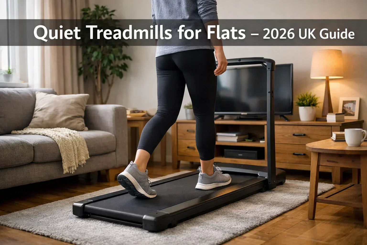 Quiet treadmill for UK flats and apartments
