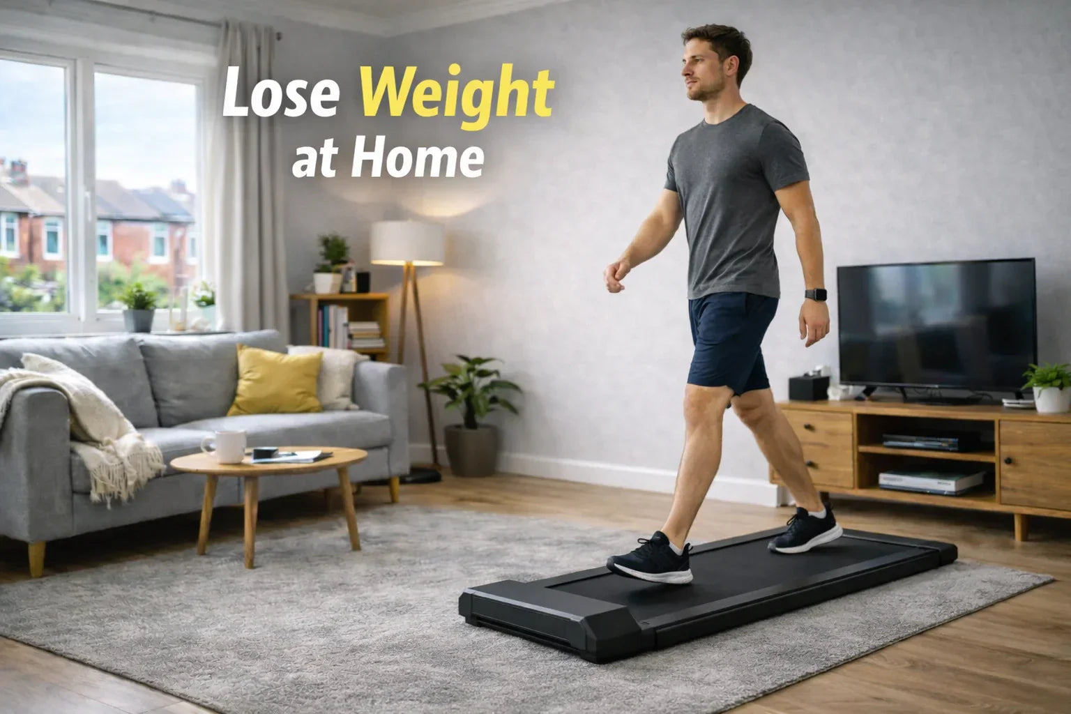 Walking pad for weight loss in small UK home
