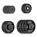 Olympic Cast Iron Weight Plates – 2-Inch Barbell Plates Sold in Pairs | FK Sports