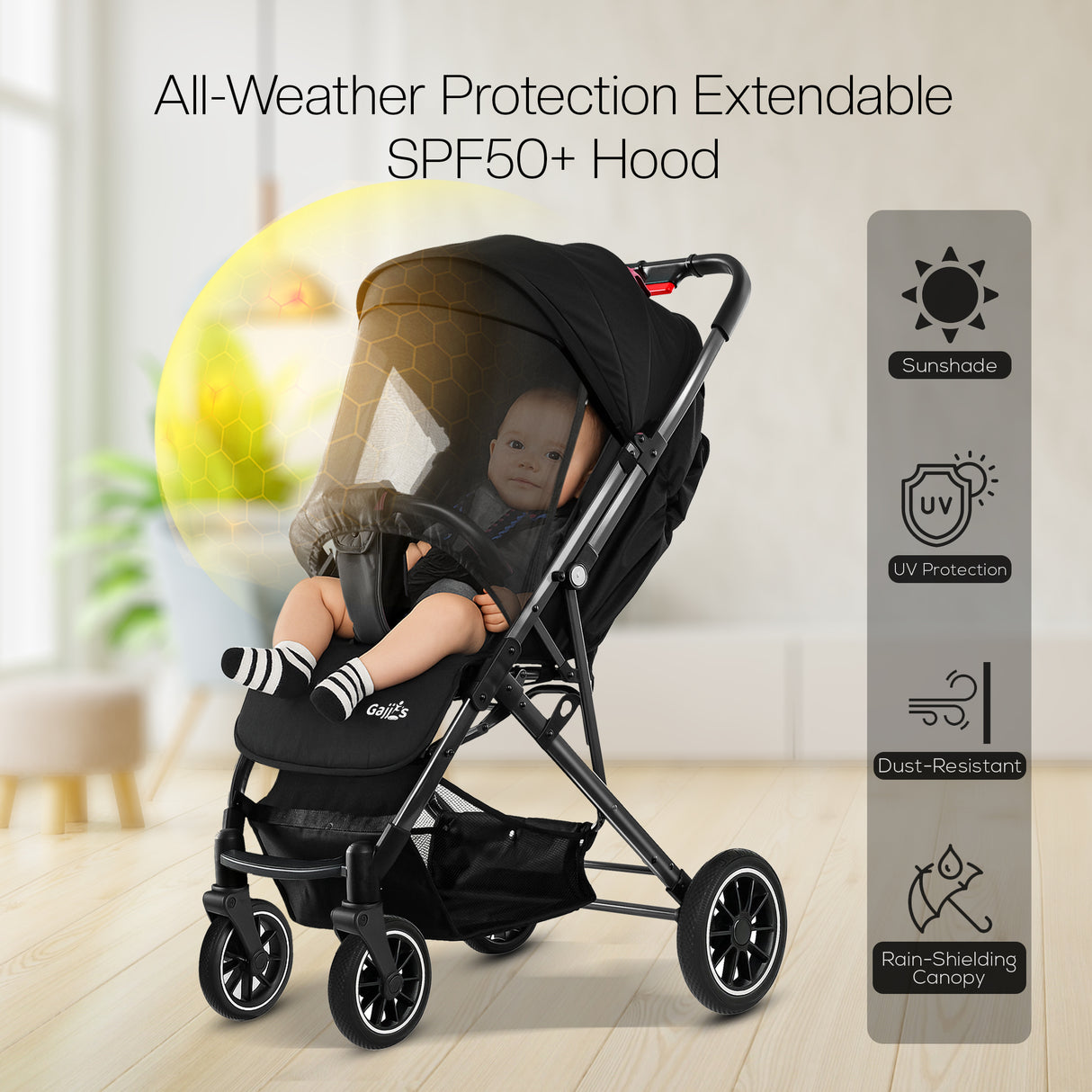 Lightweight Foldable Baby Stroller & Pram | Compact, Durable & Travel-Friendly Pushchair