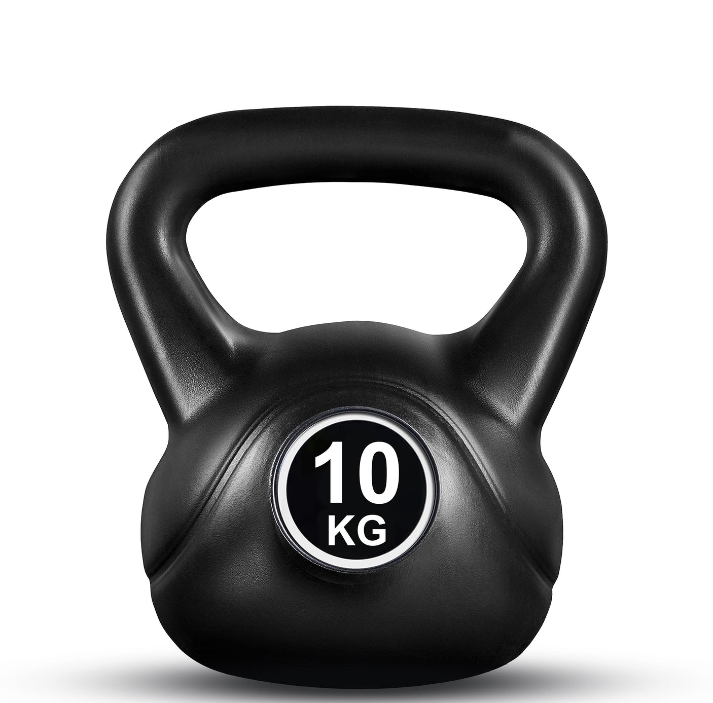 10 kg Vinyl Coated Kettlebell – Cast Core, Anti-Slip Base | FK Sports