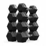 Hex Dumbbell Set – Pair of Dumbbells (2.5kg to 20kg) for Home Gym Workouts