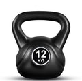 12KG Vinyl Coated Kettlebell – Cast Core, Anti-Slip Strength Training Weight | FK Sports
