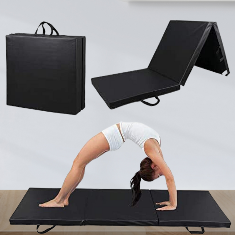 Best Tri Folding Workout Mat Yoga Mat UK FK Sports