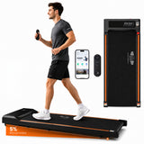 FK Sports Walking Pad Foldable Under-Desk Treadmill – Quiet 2.5HP Motor, Up to 6 km/h, Home & Office Use