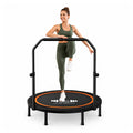 Foldable Mini Trampoline Rebounder 40” & 48” with U Bar Handle | FK Sports UK
