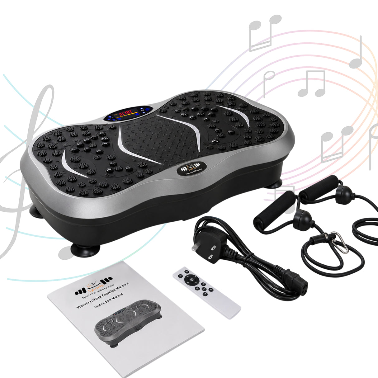 FK Sports Vibration Plate Machine | Full-Body Fitness Platform for Home Workout