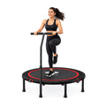 Foldable Mini Fitness Trampoline Rebounder with Adjustable Handle – 40/48 Inch | FK Sports