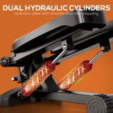 Compact Mini Stepper Exercise Machine – Home Cardio Workout with LCD Display & Resistance Bands