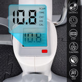 FK Sports Mini Exercise Bike Pedal Exerciser with LCD Display | Under Desk Bike for Arm & Leg Exercise (White)