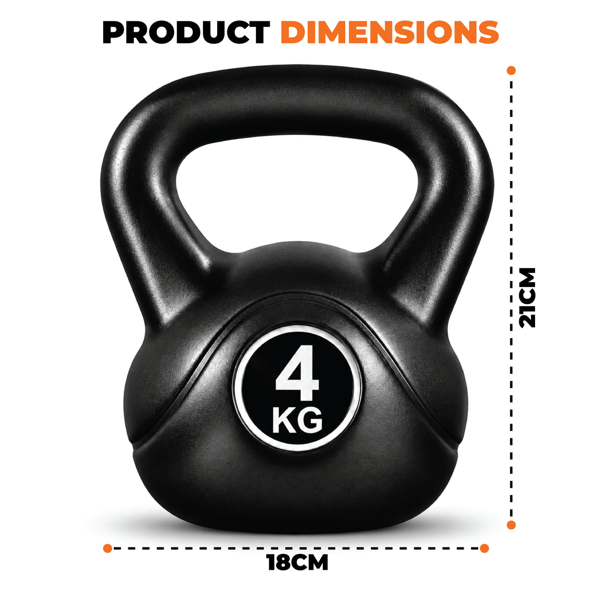 Vinyl Coated Kettlebells – Heavy Weight Kettlebell Set for Home Gym Workouts (2kg to 24kg) – Strength Training for Men & Women