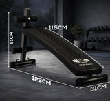Adjustable Foldable Sit-Up & Weights Bench – 6 Level Incline Ab & Bench Press Bench