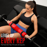 FK Sports Barbell Squat Pad – Extra-Thick Foam Cushion for Neck & Shoulder Support