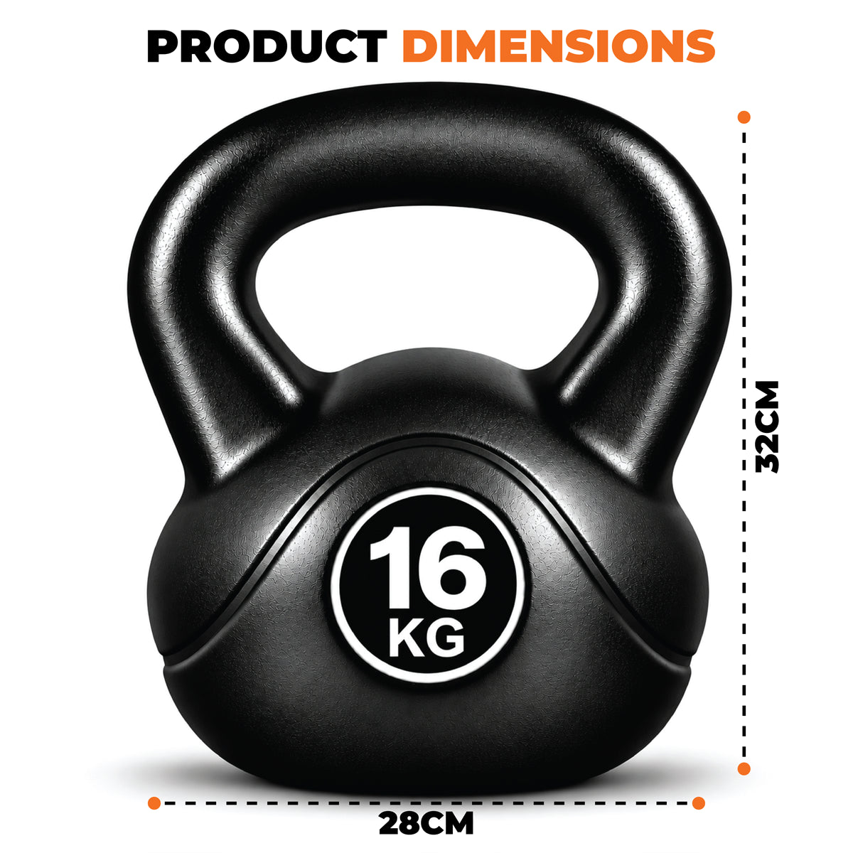 Vinyl Coated Kettlebells – Heavy Weight Kettlebell Set for Home Gym Workouts (2kg to 24kg) – Strength Training for Men & Women
