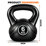 Vinyl Coated Kettlebells – Heavy Weight Kettlebell Set for Home Gym Workouts (2kg to 24kg) – Strength Training for Men & Women