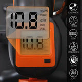 Black Mini Exercise Bike Pedal Exerciser with LCD Display – Compact Home Fitness Trainer