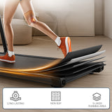 Walking Pad – Foldable Under Desk Treadmill, 12 Km/h, Home & Office Fitness