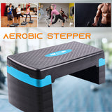 Aerobic Stepper Adjustable Height 2-3-5 Levels Exercise Stepper for Home Yoga