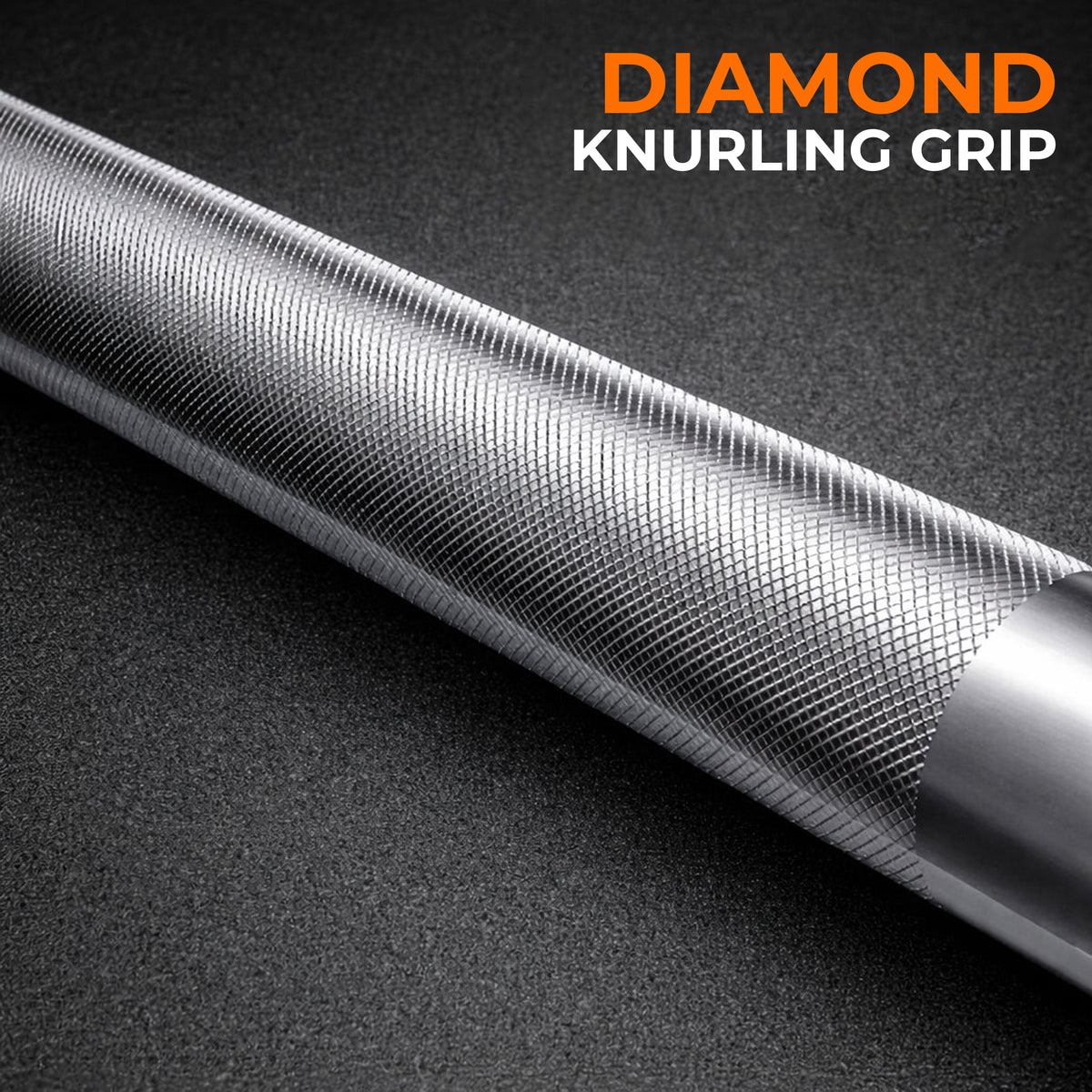 1” Spinlock Barbell Bar with Collars – Multi-Purpose Weightlifting Bar (4ft, 5ft, 6ft,7ft)