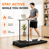 FK Sports Walking Pad Foldable Under-Desk Treadmill – Quiet 2.5HP Motor, Up to 6 km/h, Home & Office Use