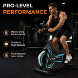 Exercise Bike Cardio Cycle Indoor Training LCD Screen 8KG-10Kg Flywheel Optional Fitness Gym