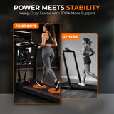 Foldable Electric Treadmill 1–12 km/h with Incline & Massager – Compact Home Gym Running Machine