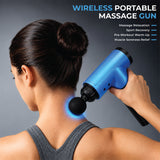Massage Gun – 6 Speed Percussion Deep Tissue Muscle Massager | FK Sports