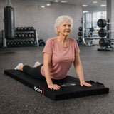 Tri Folding Mat Exercise Gym Gymnastic Fitness Workout Mat with Handles 3 Panels