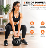Vinyl Coated Kettlebells – Heavy Weight Kettlebell Set for Home Gym Workouts (2kg to 24kg) – Strength Training for Men & Women