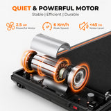 FK Sports Walking Pad Foldable Under-Desk Treadmill – Quiet 2.5HP Motor, Up to 6 km/h, Home & Office Use