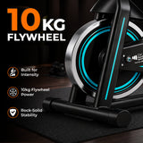 Exercise Bike Cardio Cycle Indoor Training LCD Screen 8KG-10Kg Flywheel Optional Fitness Gym