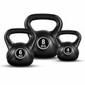 Kettlebell Set - 18kg Vinyl Coated Kettlebells for Home Workouts