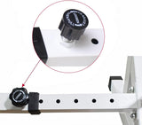Heavy-Duty Adjustable Squat Rack – Barbell Stand for Home Gym Bench Press & Lifting