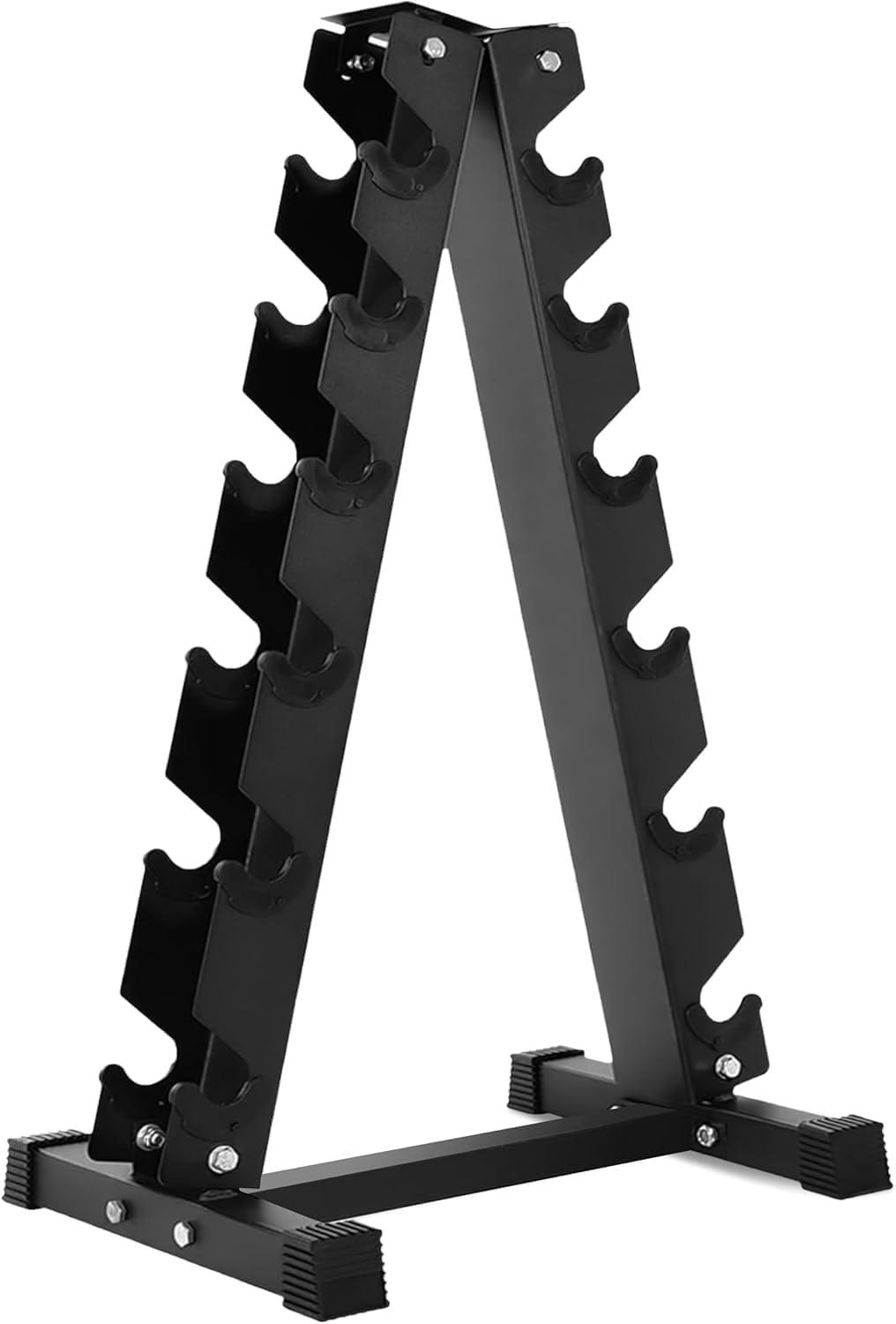 Dumbbell Rack – 6-Tier Heavy-Duty Steel Weight Stand