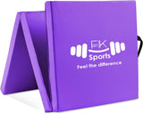 Tri Folding Mat Exercise Gym Gymnastic Fitness Workout Mat with Handles 3 Panels