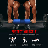 FK Sports Barbell Squat Pad – Extra-Thick Foam Cushion for Neck & Shoulder Support